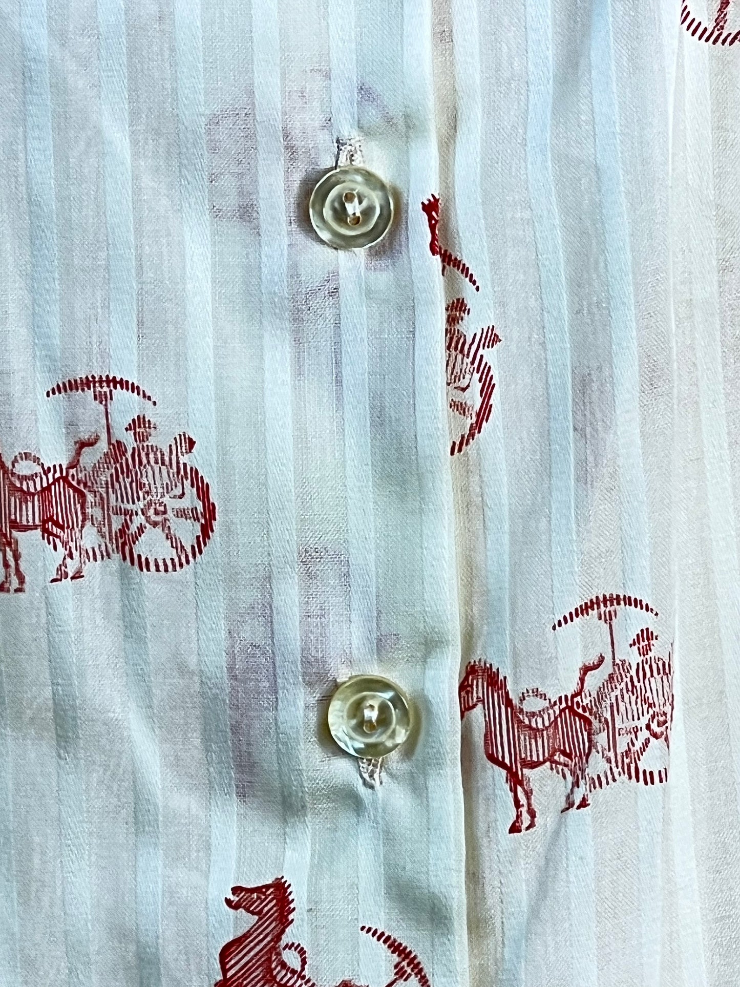 Chemise à motifs