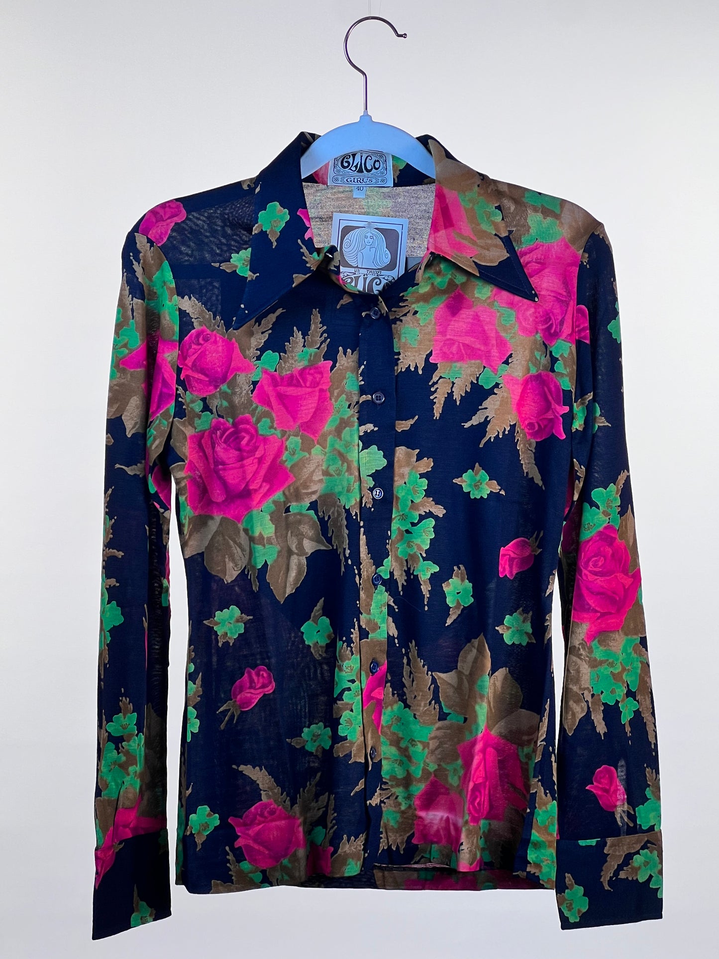 Chemise à fleurs